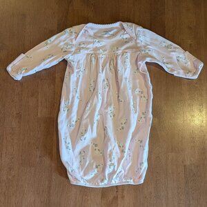 Little Me 0-3M Open-bottom Sleep Sack, Puppy Print